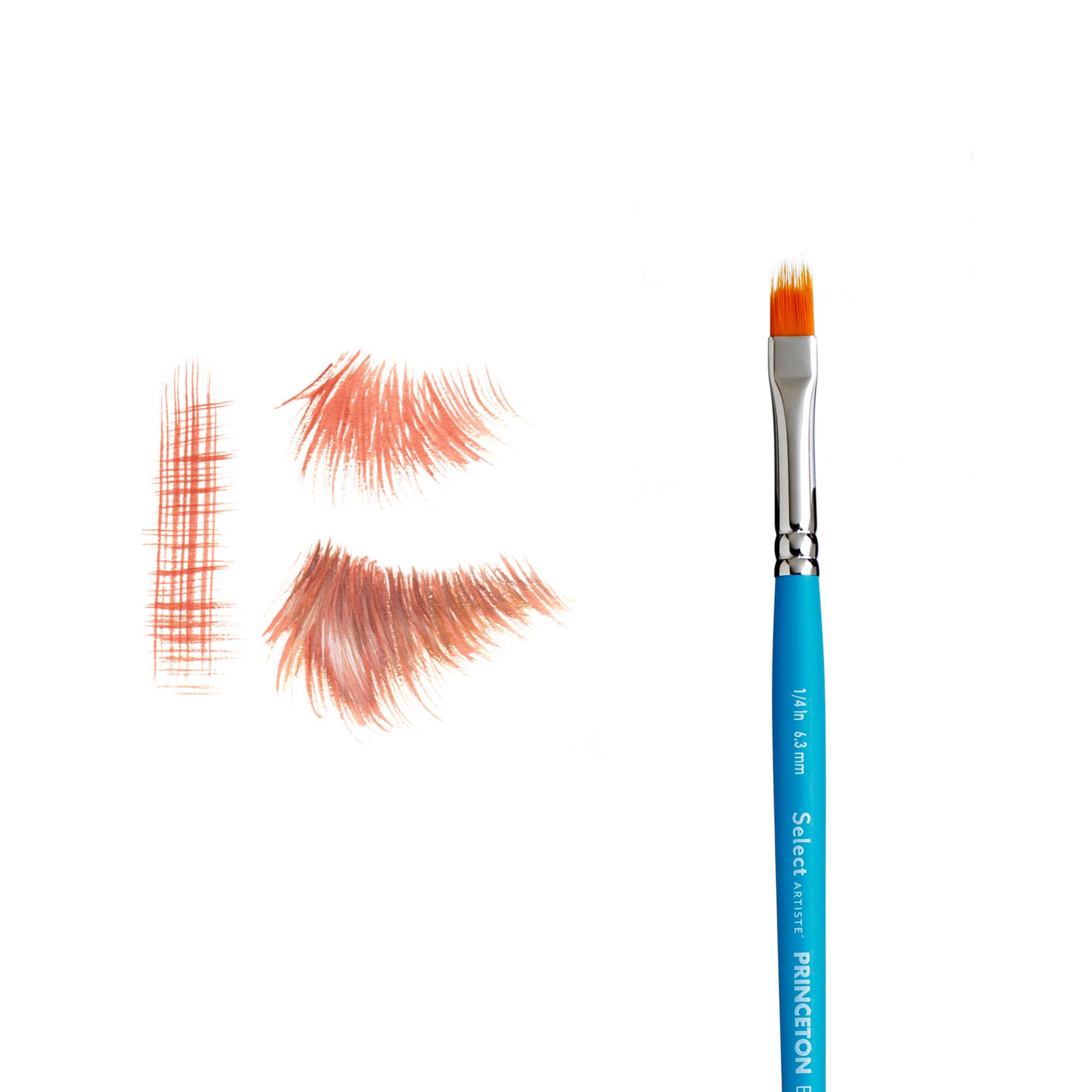 Princeton™ Select™ Artiste Series 3750 Short Handle Grainer Brush